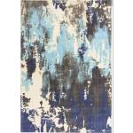 Tapis de salon ORBIT Bleu - 200 x 290 cm