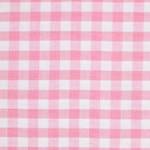 Gardinen mit Ösen Gingham im 2er Set Pink - 137 x 228 x 228 cm