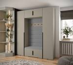 Garderobe Inova 1 Z13 Schwarz - Grau - Schwarz