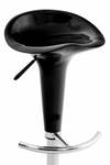 Tabouret de bar Saddle Lot de 2 Noir