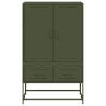 Highboard DE5043 Grün - Metall - 39 x 112 x 68 cm