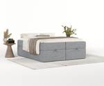 Boxspringbett Freja Grau - 140 x 62 x 201 cm - H4