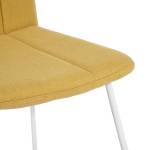Esszimmerstühle SUED YELLOW(2er-Set) Gelb - Textil - 55 x 83 x 46 cm
