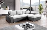 Ecksofa TEDY Graphit - Silber / Grau - Silbergrau