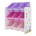 Étagère de rangement Muxía pour enfant Rose foncé - Mauve