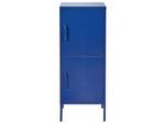 Armoire de bureau HURON Bleu - Bleu marine