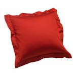 housse de coussin décoratif SATINA Brun rouge