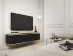 Tv lowboard ORO RTV135 2D Schwarz