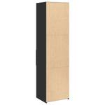 Highboard DE2135 Schwarz - Holzwerkstoff - 43 x 185 x 50 cm