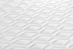 Matratze VITAL RELAX Weiß - Textil - 100 x 18 x 200 cm