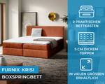 Boxspringbett Krisi Orange