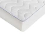 Matelas clic clac FRIEND Blanc - Textile - 130 x 14 x 190 cm