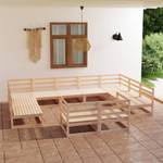 Garten-Lounge-Set (11-teilig) 3009765-1 Holz