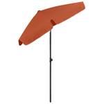 Parasol de plage 3007202 Brun rouge