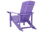 Chaise de jardin ADIRONDACK Mauve