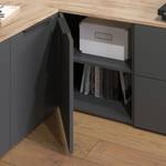 Eckkommode Wido 47678 Braun - Grau - Holzwerkstoff - 80 x 50 x 40 cm