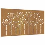 Décoration murale de jardin 824499 Marron - Métal - 55 x 1 x 105 cm