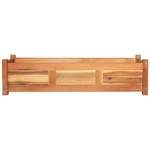 Garten-Hochbeet Set (2-teilig) (2er Set) Braun - Holzwerkstoff - 100 x 25 x 30 cm