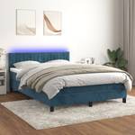 Boxspringbett 3017268-14 Dunkelblau - 144 x 203 cm