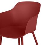 Stuhl Camilla  Rot Rot - Kunststoff - 59 x 82 x 52 cm