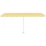 Avent rétractable 3006544-2 Jaune - 350 x 1 x 500 cm