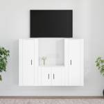 TV-Schrank 3er Set D298 Weiß