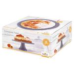 Tortenplatte Easy Baking Grau - Keramik - 31 x 11 x 31 cm
