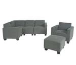Couch-Garnitur Sofa-System 4-1-1 Lyon