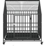 Cage pour chien 172208 Noir - Métal - 100 x 115 x 77 cm