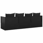 Outdoor Loungebett 3028900 Schwarz