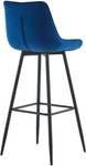 Barhocker Dartford Blau - Kunstfell