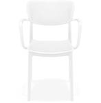 Fauteuil TORINA Blanc