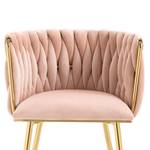 Fauteuil simple lot de 2 Mercury Ⅴ Rose foncé