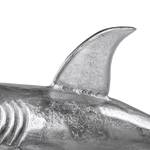 Sculpture de requin 106x36x61cm Argenté Argenté - Métal - 36 x 61 x 106 cm