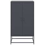 Highboard DE7838 Grau - Metall - 39 x 124 x 69 cm