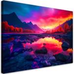 KUNSTDRUCK Radiant Ocean Sunset 5 120 x 80 cm