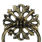 2 x Türklopfer antik bronze Braun - Metall - 10 x 13 x 2 cm