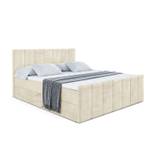 Boxspringbett MOETI-Z Ecru - Breite: 180 cm - H3