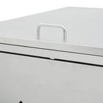 Mülltonnenbox 3000237 Silber - Metall - 78 x 115 x 276 cm