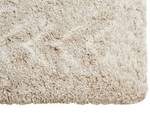 Tapis à poil long KAPAN Beige - Blanc - Textile - 150 x 80 x 150 cm