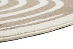 Kurzflorteppich Haley Beige - 120 x 120 cm