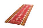 Tapis Jajim CXI Rouge - Textile - 125 x 1 x 388 cm