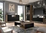 Sideboard RAVENNA B SB150 2D3D Beige - Schwarz - Gold