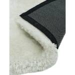 Tapis shaggy tufté main confort SPLASH Blanc - 160 x 230 cm