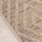 In- & Outdoor Jute Teppich Fora Tile 120 x 170 cm