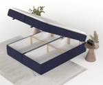 Boxspringbett Freja Marineblau - 200 x 62 x 201 cm - H3