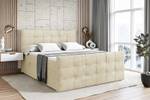 Boxspringbett SOLARIO Beige - Breite: 120 cm - H3