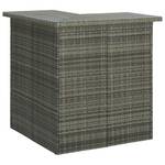 Bar de jardin (lot de 16) 3005785-1 Anthracite - Gris