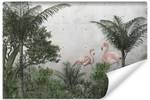 Fototapete PFLANZEN Flamingos Beton 90 x 60 x 60 cm