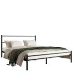 Metallbett Muz-0501 Schwarz - Breite: 167 cm